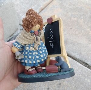 Lizzie High 1997 Margaret Bowman Figurine Playing School Teacher